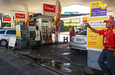 Posto Chaminé - Shell, no Rio Vermelho