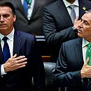 Em discurso, Bolsonaro defende união no País e valorização da família (Foto: AFP