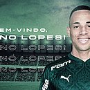 Breno Lopes foi anunciado pelo Palmeiras nesta quarta-feira (11)