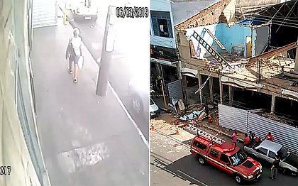 Parede de prédio em demolição cai e mata idosa na calçada em SP