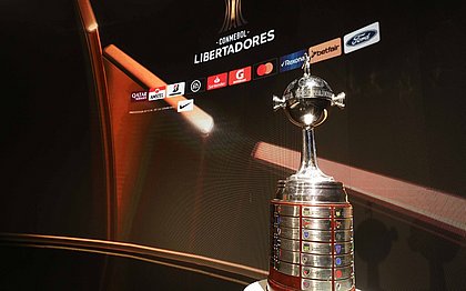 O troféu da Copa Libertadores