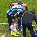 Vizeu machucou o joelho e vai desfalcar o Grêmio contra o Bahia
