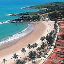 A praia de Gaibu é uma das mais populares do Cabo de Santo Agostinho, a cerca de 40 km de Recife