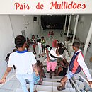 Igreja Batista, na Vila Picasso, abriga 75 adultos e 57 crianças