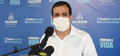 ‘Estamos no limite dos respiradores’, afirma prefeito de Salvador