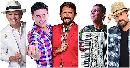 Alcymar Monteiro, Del Feliz, Adelmário Coelho, Targino Godim e Estakazero estão no disco