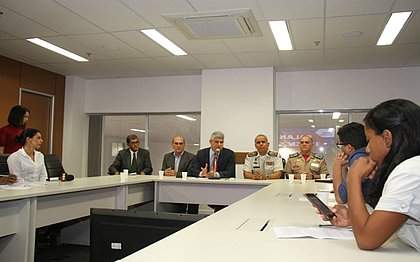 Secretário Maurício Barbosa apresenta o balanço das ocorrências do primeiro semestre