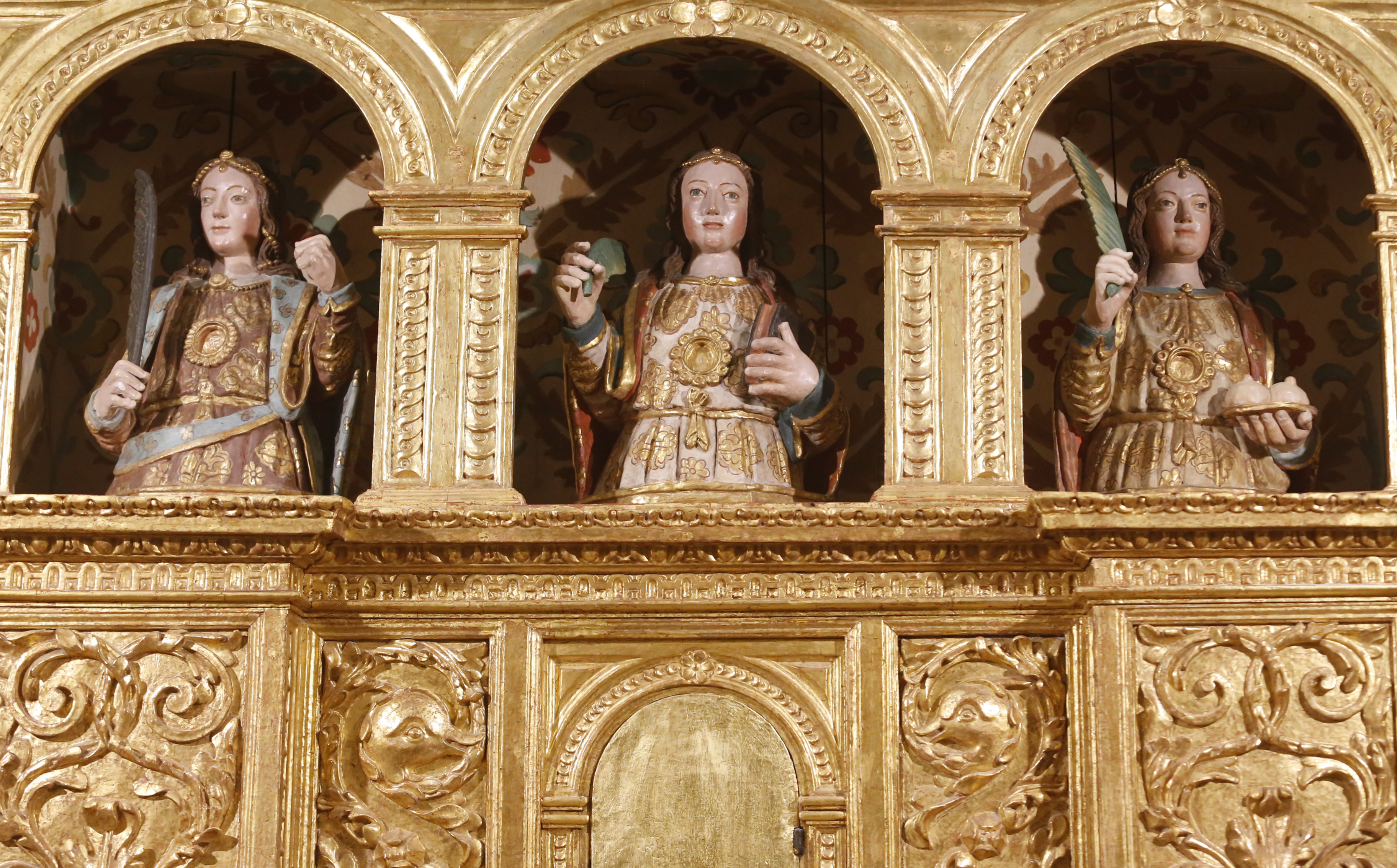 Peças em terracota do século XVII