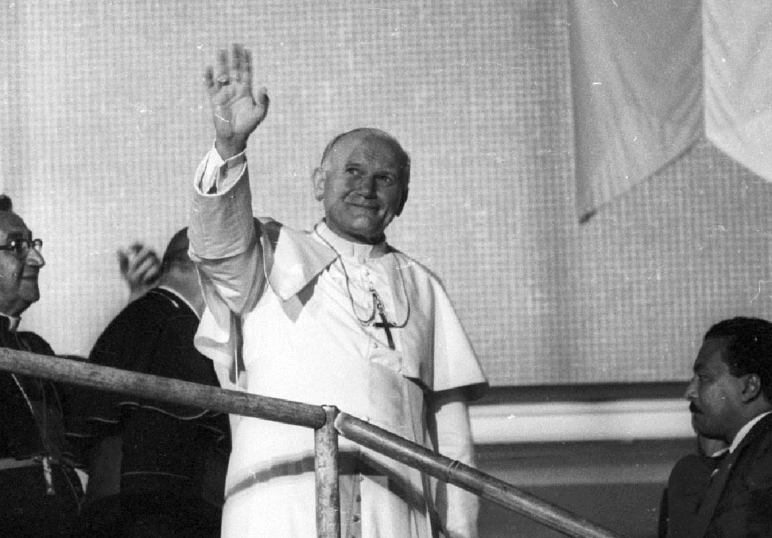 João Paulo II esteve em Salvador em julho de 1980