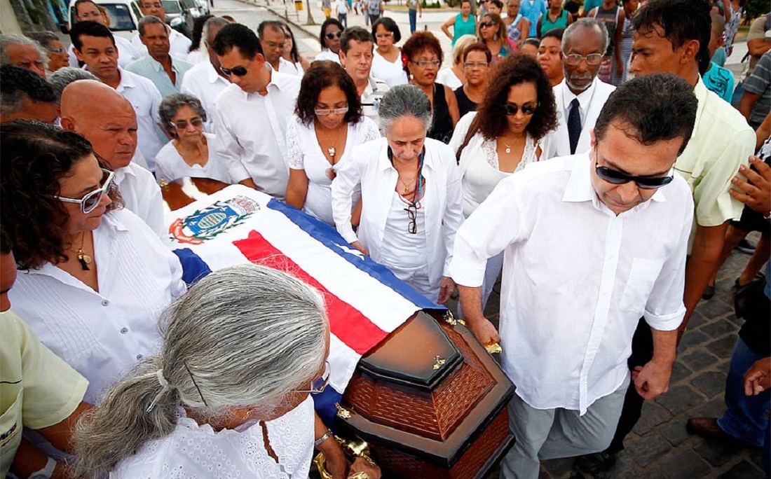 Dona Canô morreu no dia 25 de desembro de 2012