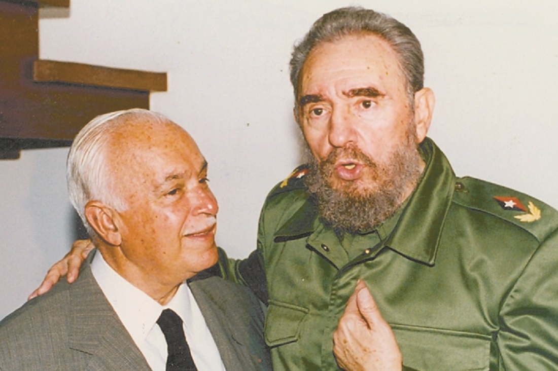 Fidel Castro veio para Salvador em agosto de 1993, a convite do governador Antonio Carlos Magalhães