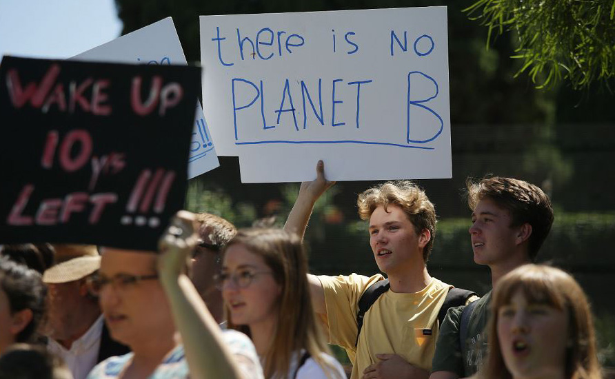 Protestos em Pret&oacute;ria. 