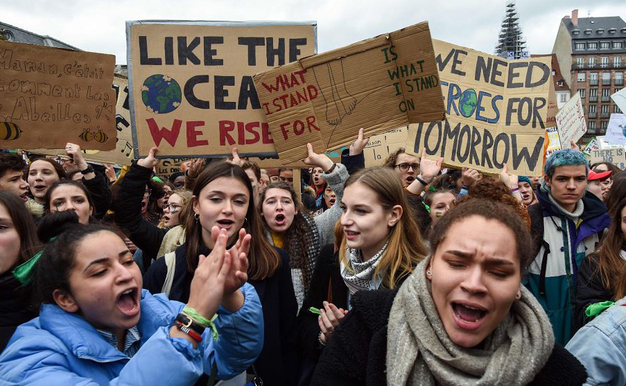 Estrasburgo, &agrave; leste da Fran&ccedil;a. 