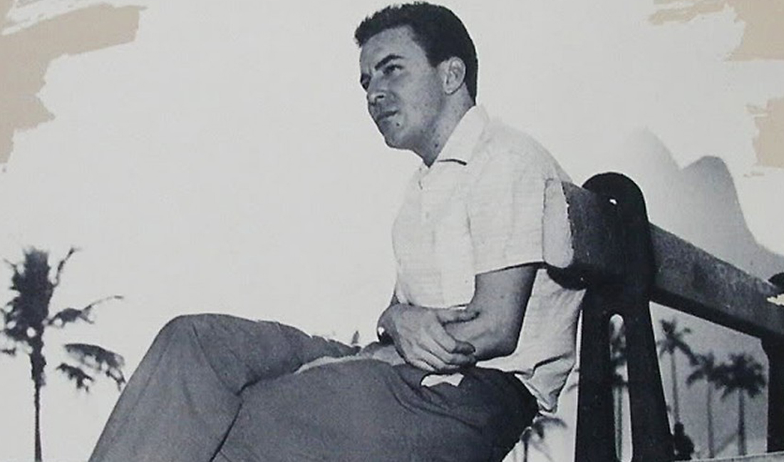 João Gilberto em Ipanema, na década de 1950.