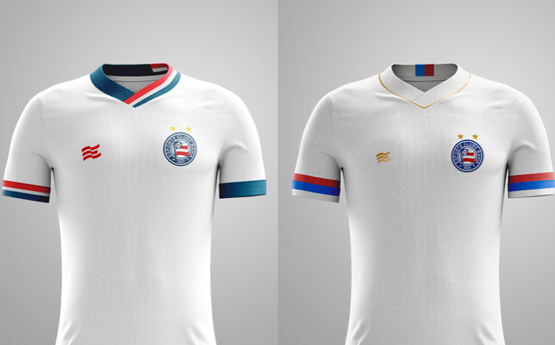 Bahia divulga finalistas de concurso de nova camisa; veja Jornal