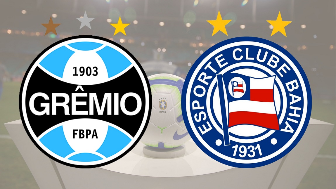 Confira a ficha técnica da partida entre Grêmio x Bahia pelo Brasileirão