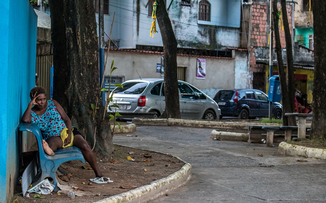 No Lobato, moradores também não respeitam as medidas de isolamento e proteção contra o coronavírus exigidas pelas autoridades.