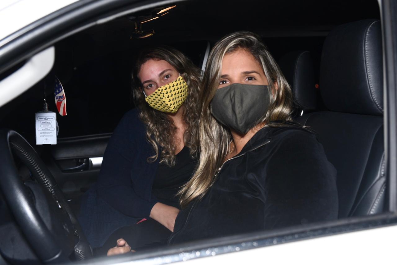 Calliane Andrade e Juane Machado