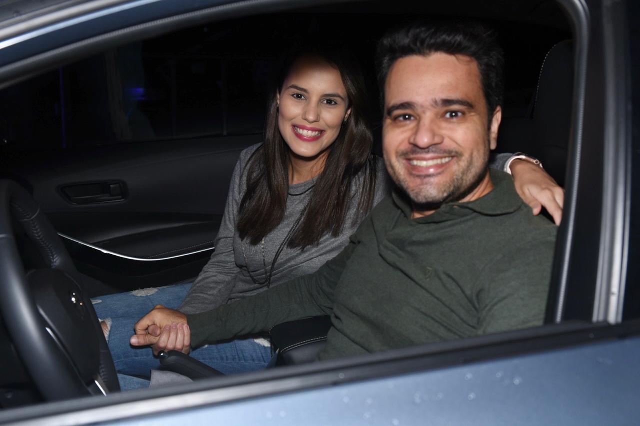 Antônio Meira Júnior e Paula Gama
