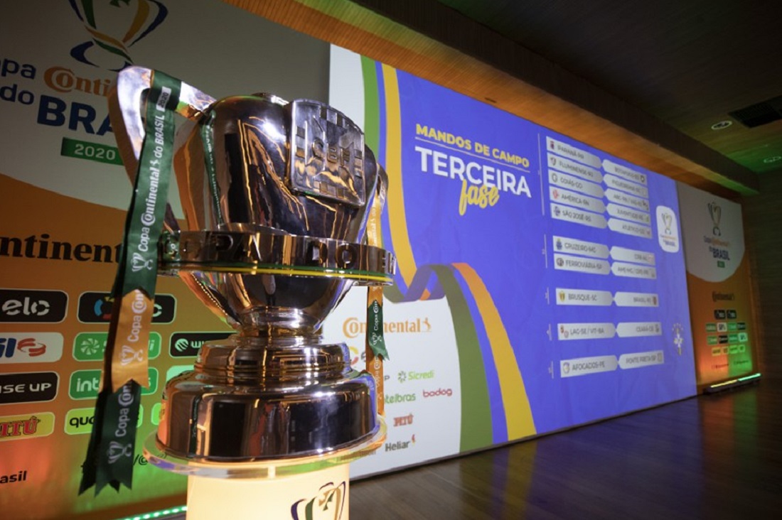 O troféu da Copa do Brasil