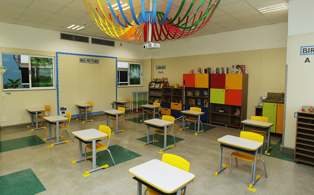 Em Salvador, o Villa Campus de Educação saiu na frente com o desenvolvimento de uma série de recomendações que estão presentes num protocolo interno de segurança e higienização. 