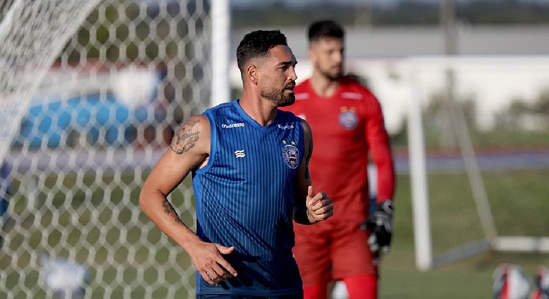 Gilberto é o artilheiro do Bahia na temporada, com sete gols