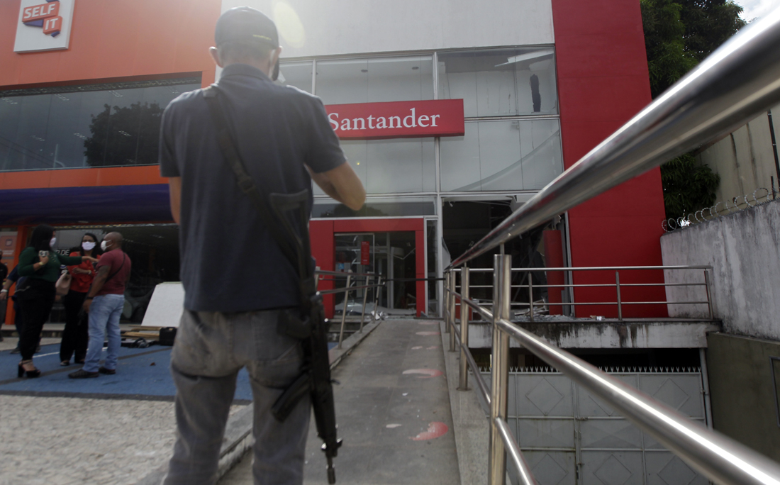 Em 2020, sete agências foram atacadas na Bahia, sendo quatro delas em Salvador.
