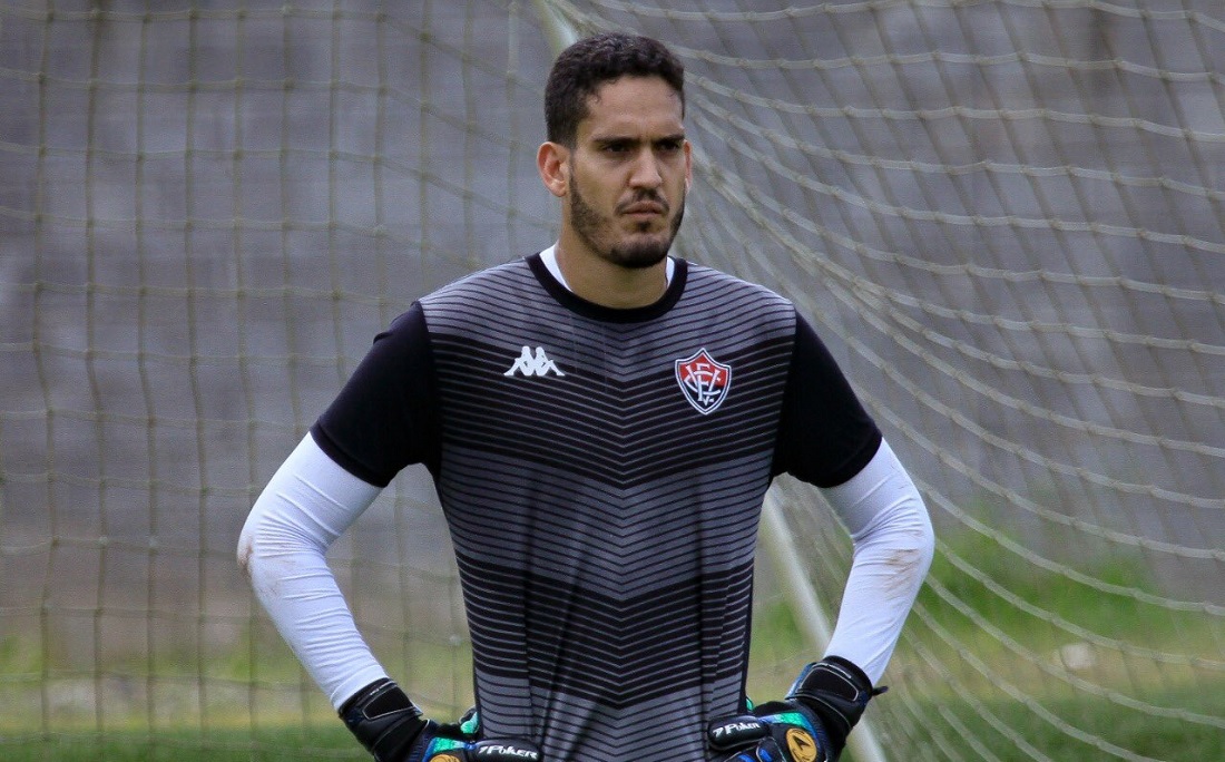 Ronaldo, goleiro do Vitória: equipe finalizou preparação para encarar o Avaí