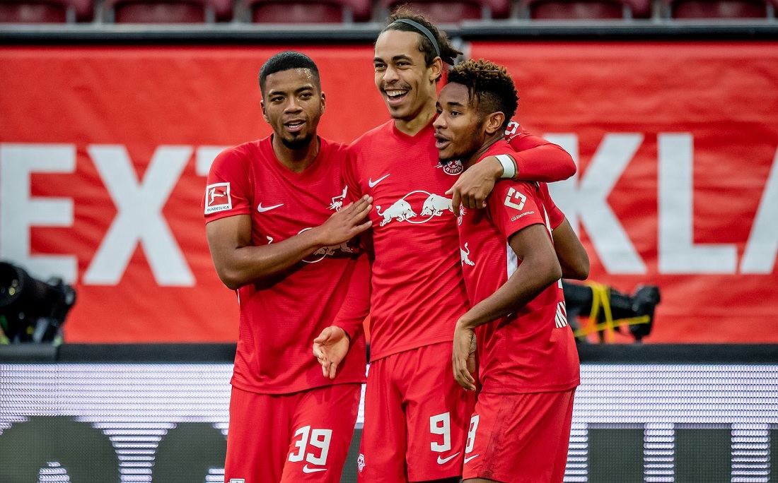 RB Leipzig bateu o Augsburg por 2x0 fora de casa