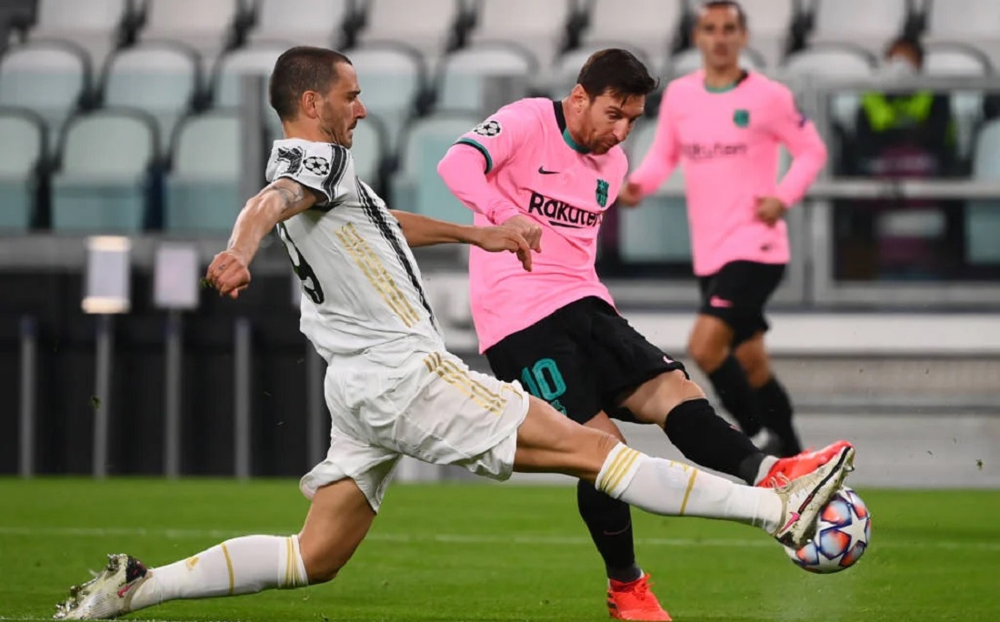 Messi fez gol e deu assistência no duelo contra a Juventus