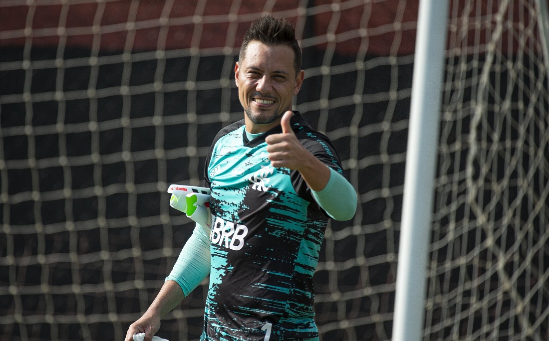Diego Alves está no Flamengo desde 2017